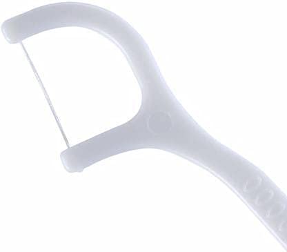 ZOLDYCK 3 in 1 Dental Floss Stick/Oral Care/Tooth Pick with Tongue Cleaner for Fresh Breath and Healthy Gums Oral Care (50 pcs) - Image 2