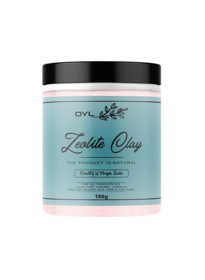 OY-L OYL Natural Zeolite Clay Powder For Skincare Face Masks, Face Scrubs, Body Cleansers & Repair Damaged Hair - 150g - Image 1