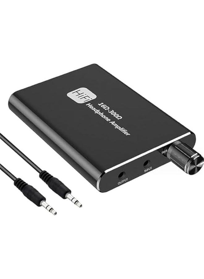 MOXO Headphs Amplifier Portable Earphs Amplifier 3.5mm Aux Port for Smartph Tablet MP3 Music Player  - Image 1