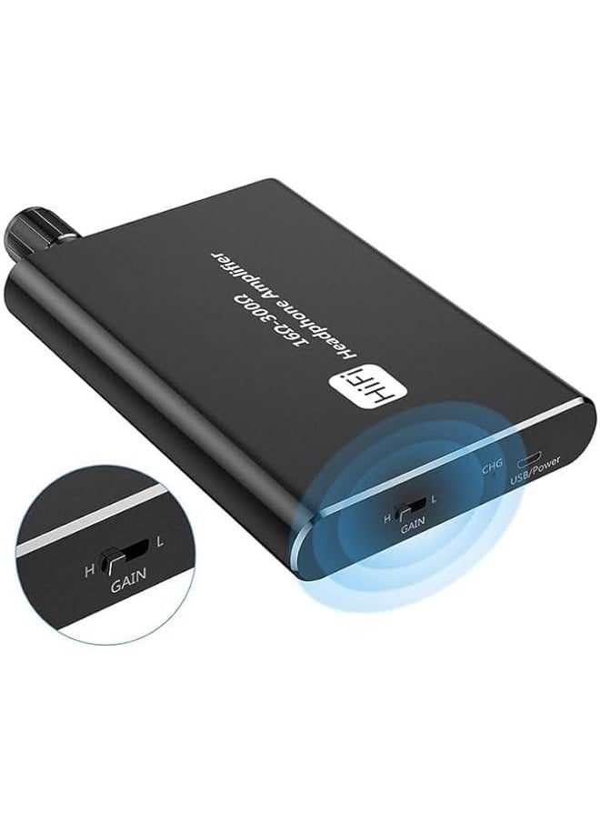 MOXO Headphs Amplifier Portable Earphs Amplifier 3.5mm Aux Port for Smartph Tablet MP3 Music Player  - Image 3