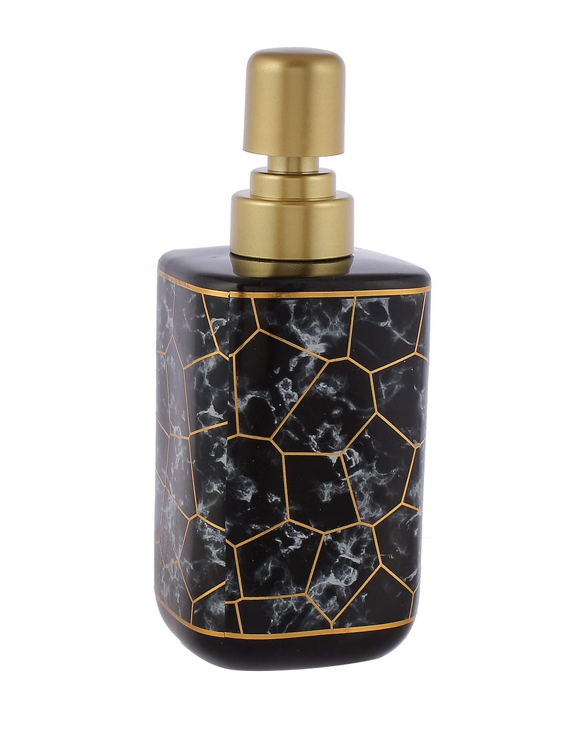 TAGROCK Ceramic Liquid Handwash Soap Dispenser Pump for Bathroom/Kitchen - 250ml, Pack of 1 (Black) - Image 5