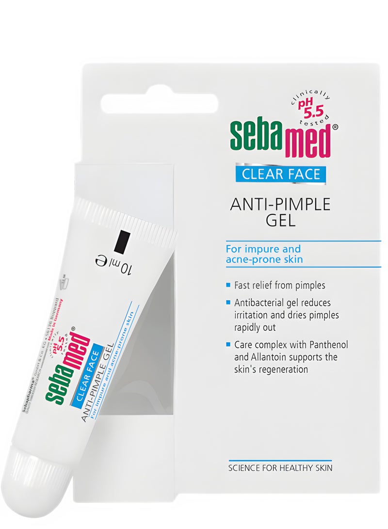 Sebamed CLEAR FACE ANTI-PIMPLE GEL For impure and acne-prone skin 10 ml