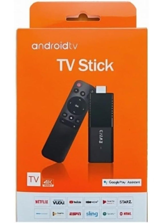 JAJEEK "New TV Stick TVR3 Remote Control – 2GB RAM + 16GB ROM, 1080P HDR, Quad-Core 64Bit, 4K Portable Streaming Media Player with Android 12.1 & Google Assistant"  - Image 4