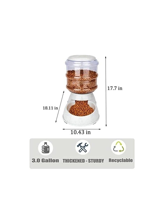 Automatic Pet Food Dispenser - Smart Dry Food Feeder for Dogs and Cats Multicolour - Image 4