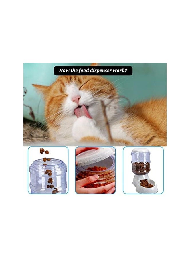 Automatic Pet Food Dispenser - Smart Dry Food Feeder for Dogs and Cats Multicolour - Image 5