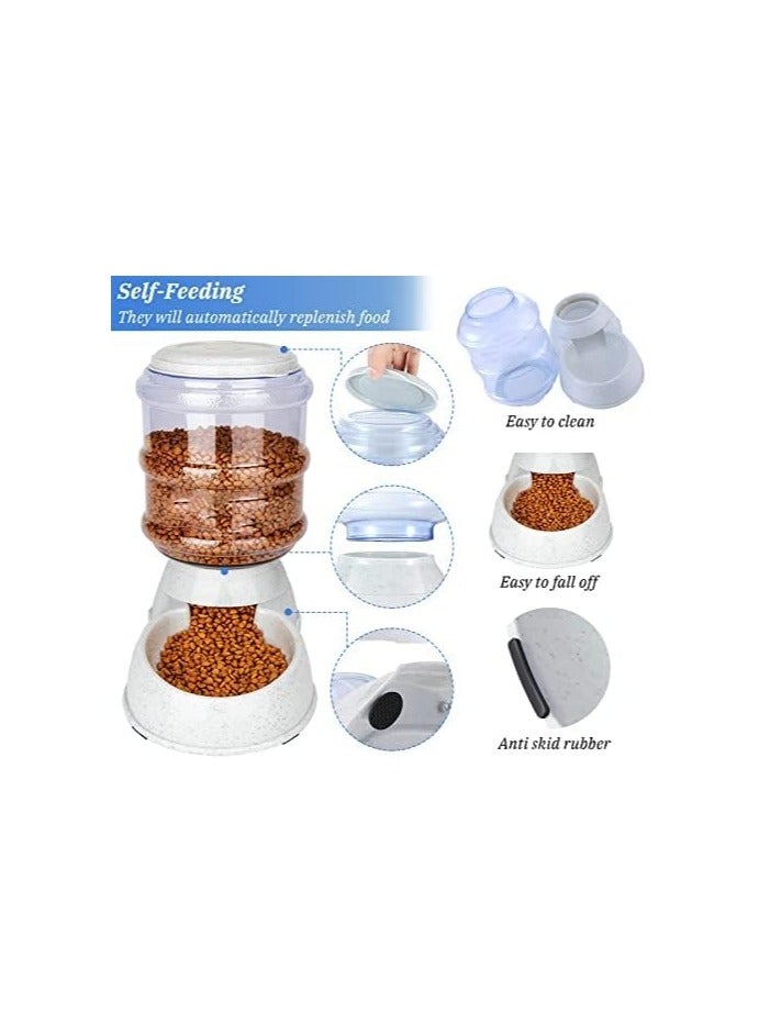 Automatic Pet Food Dispenser - Smart Dry Food Feeder for Dogs and Cats Multicolour - Image 3