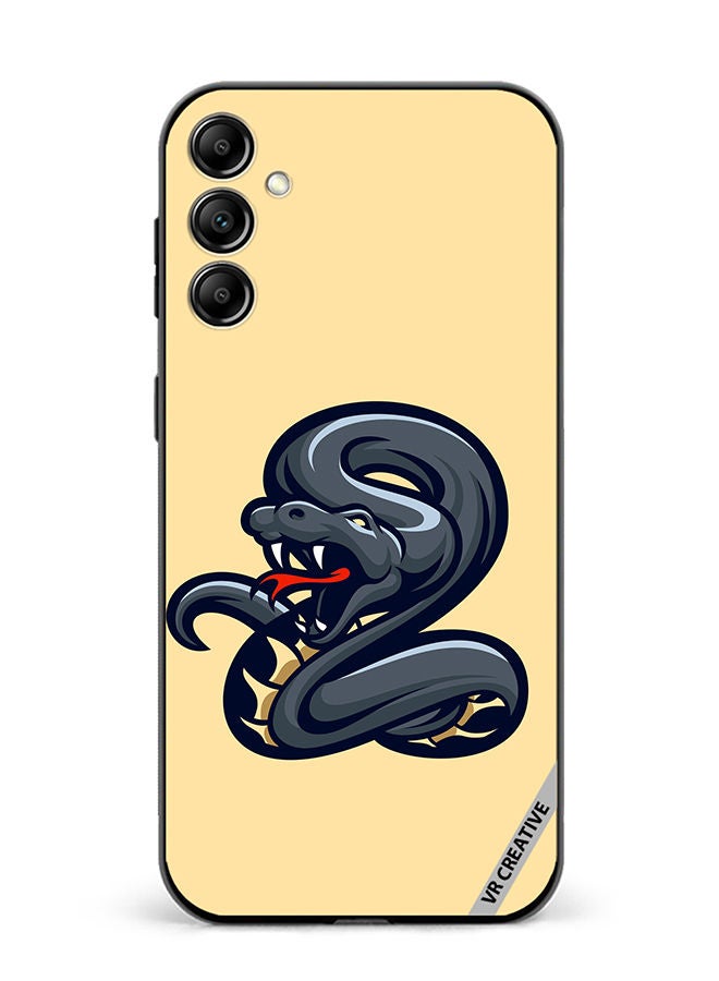 VR CREATIVE Protective Case Cover For Samsung Galaxy A34 Snake Design Multicolour - Image 1