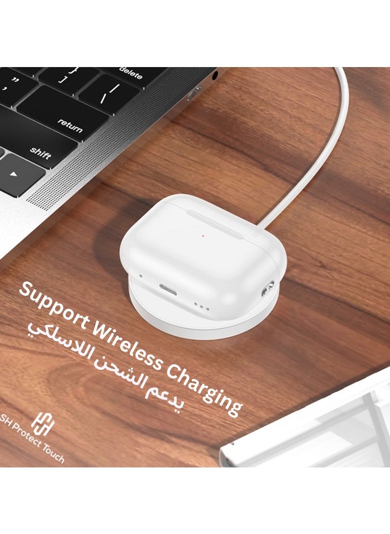 SH PROTECT TOUCH - Earbuds Pro ( 2nd Generation ) With Active Noise Cancellation ,  Wireless Charging Case With Type-C Charging Port - Image 1