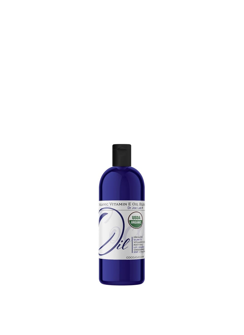 Dr Joe Lab - Dr Joe Lab Vitamin E Oil for Skin Organic Vitamin E Oil for Hair Face Liquid Vitamin E Vitamin E Body Oil 100 Pure Natural Cold Pressed Unrefined Moisturizes  Nourishes Non GMO  2 Oz - Image 1