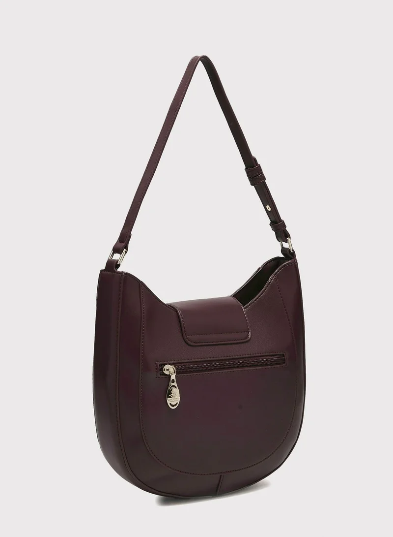Beverly Hills Top Handle Crossbody Bag
