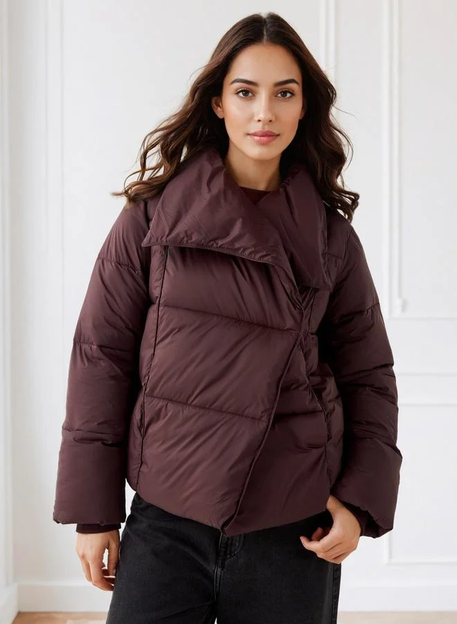 ايكونيك جاكيت منتفخ مبطن أيقوني بجيوب