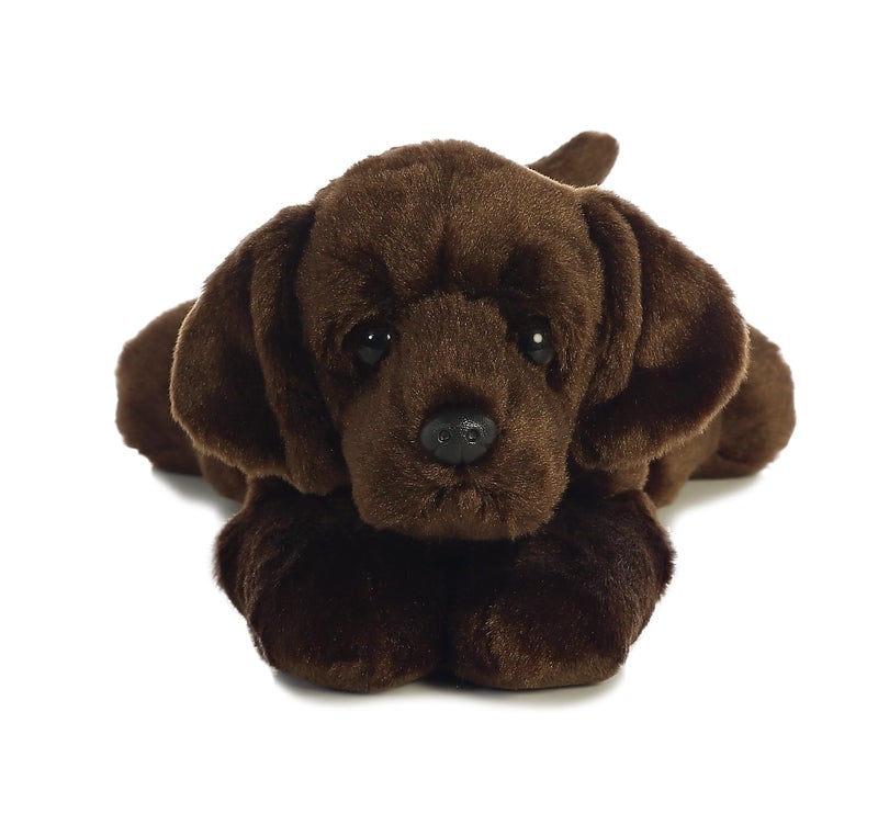 AuroraÂ® Adorable Flopsieâ„¢ Maxâ„¢ Chocolate Lab Stuffed Animal - Used to Create Imaginative Play Adventures - Perfect for Birthdays, Kids and Adults, All Ages - Brown 12.5 Inches - Image 3
