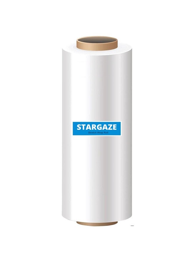 STARGAZE 18 inch (45cm) x 100 Meters length Stretch Film wrap Roll for Packing. 850 Grams in weight. (Pack of 1) - Image 1