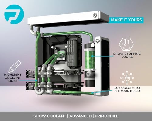 PrimoChill Vue - Computer WaterCooling Coolant, Visual Flow, Solid/Non-Transparent, Full Protection, PrimoPrep Included, Proudly Made in The USA - UV Green - Image 3