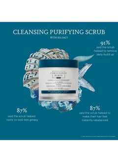 Christophe Robin Cleansing Purifying Scrub With Sea Salt For Oily And Itchy Scalp Detox 75Ml (Low Dioxane) 2024 Edition  - Image 3