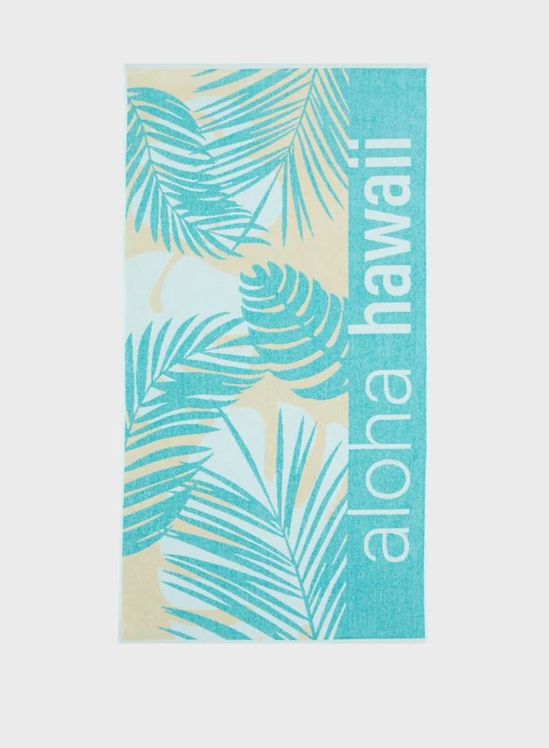 DeFacto Printed Beach Towel