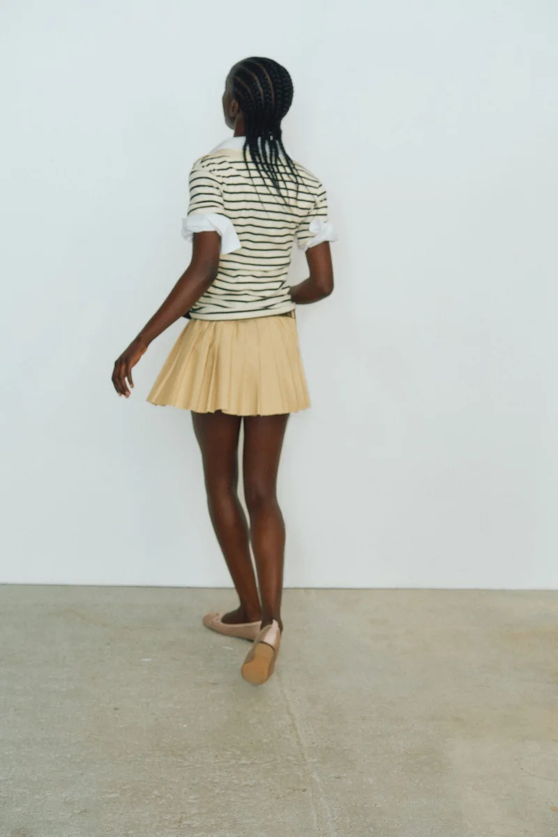 H&M Ribbed polo shirt