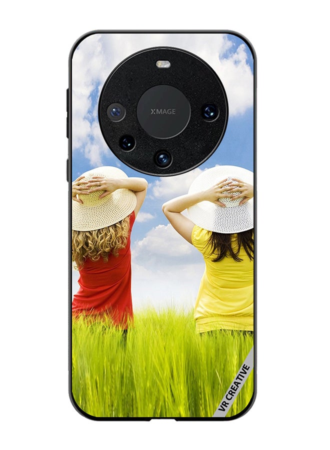 VR CREATIVE Protective Case Cover For Huawei Mate 60 Enjoying The Weather Design Multicolour - Image 1