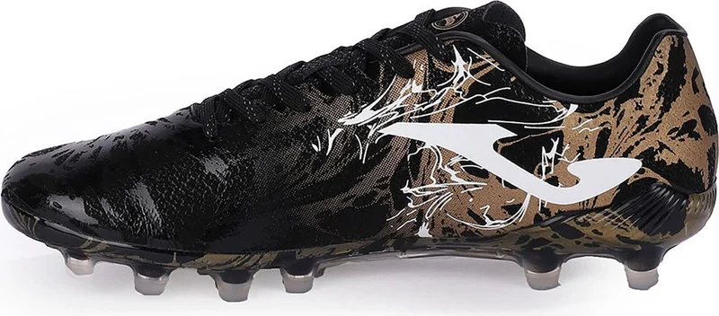 Joma Men's Football Cleats Super Copa 2431 Black Gold Firm Ground SUPS2431FG
