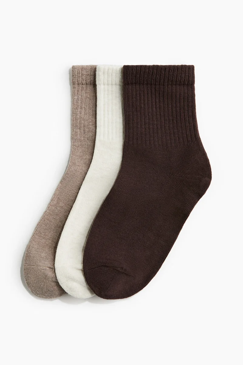 H&M 3-pack socks