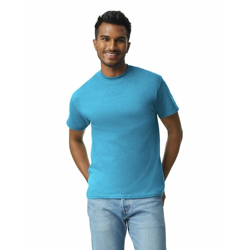 Gildan Adult Ultra Cotton TShirt Style G2000 Multipack Sapphire 2Pack Large - Image 3