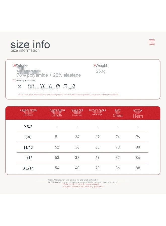 Gymshark Women's Zip-Up Long Sleeve Jacket - Quick-Dry Slim Fit Yoga Top - Image 3