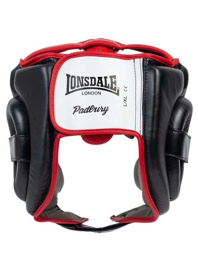 Lonsdale Stanford Headguard Black/White L/Xl  - Image 2