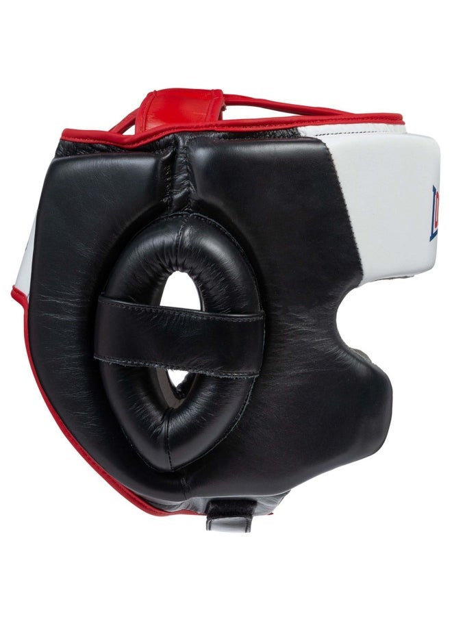 Lonsdale Stanford Headguard Black/White L/Xl  - Image 3