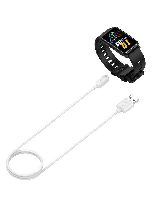 For Huawei Band 8/Huawei Band 9/Huawei Band 10 magnetic charging cable 1M white - Image 2