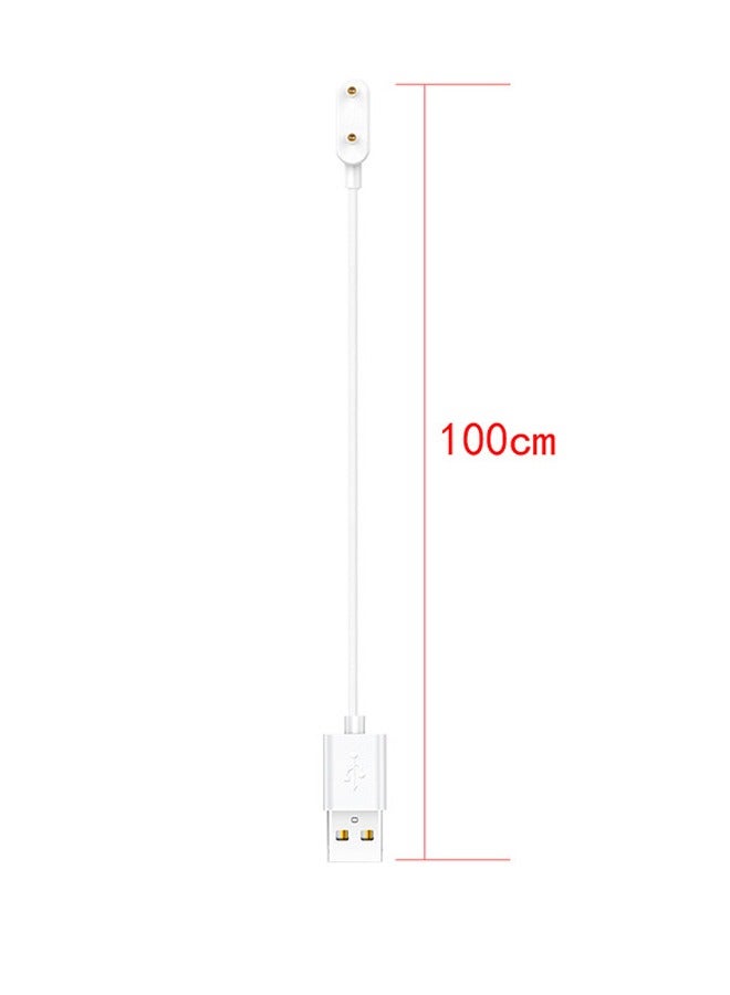 For Huawei Band 8/Huawei Band 9/Huawei Band 10 magnetic charging cable 1M white - Image 4