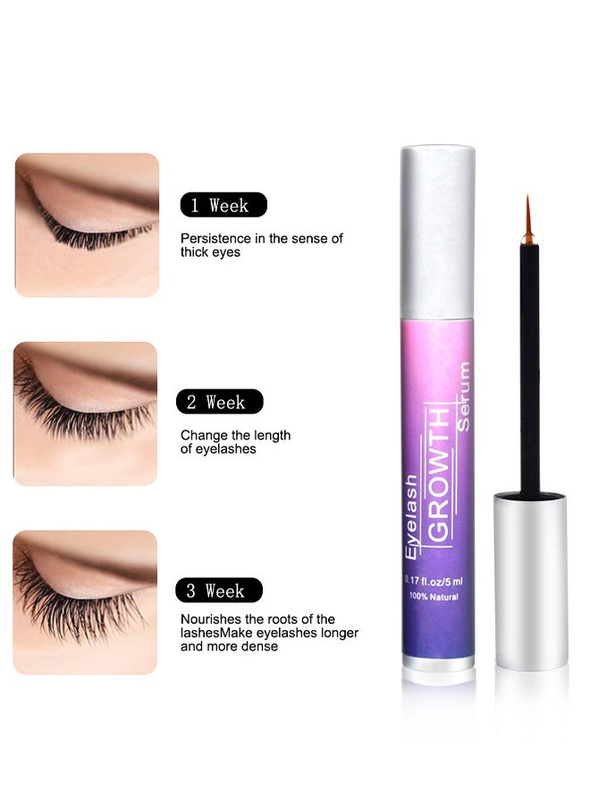 Lash Boost Eyelash Growth Serum (5ml), Eyelash Enhancing Serum For Eyelash Growth, Enhance and Protect The Eyelash Against Breakage, Eyelash Serum To Grow Lashes Thicker Natural Longer