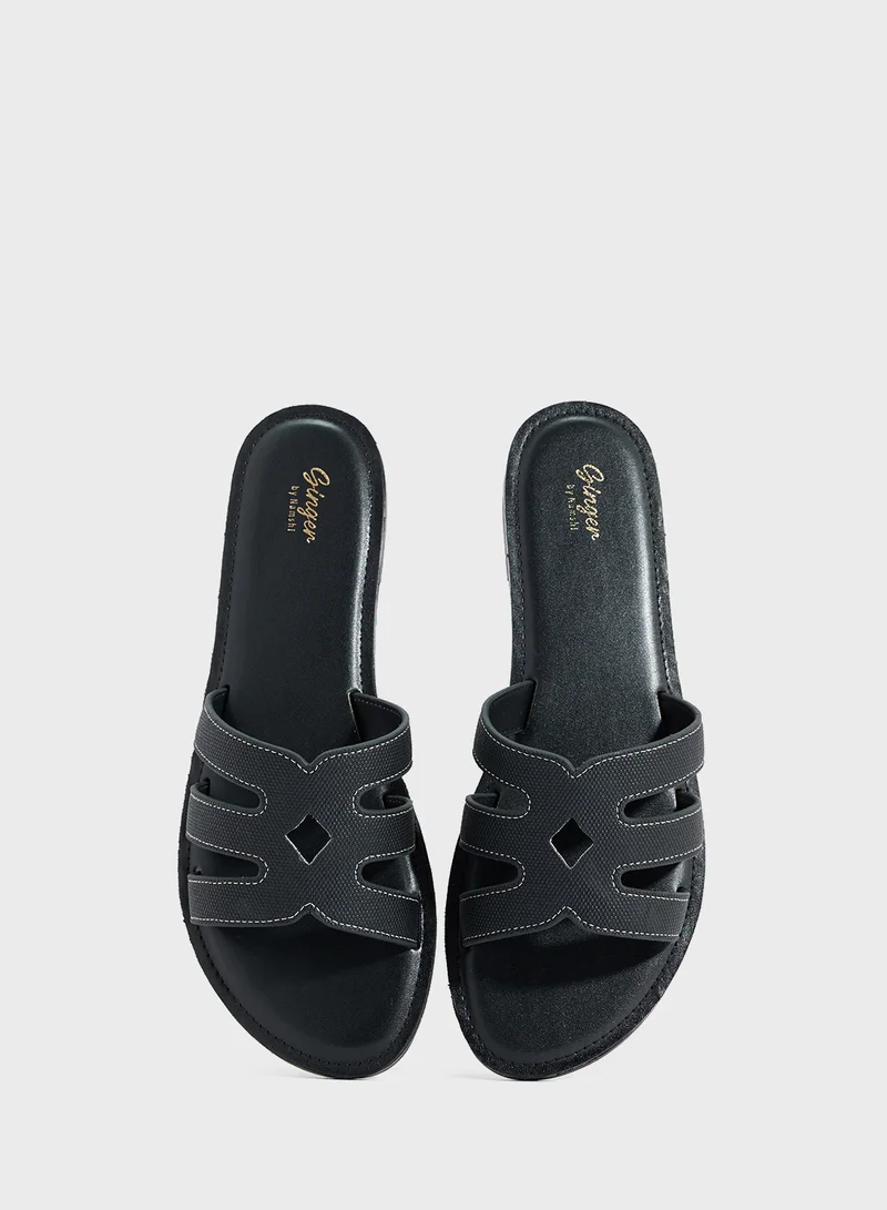 Ginger Ladies Flat Sandal