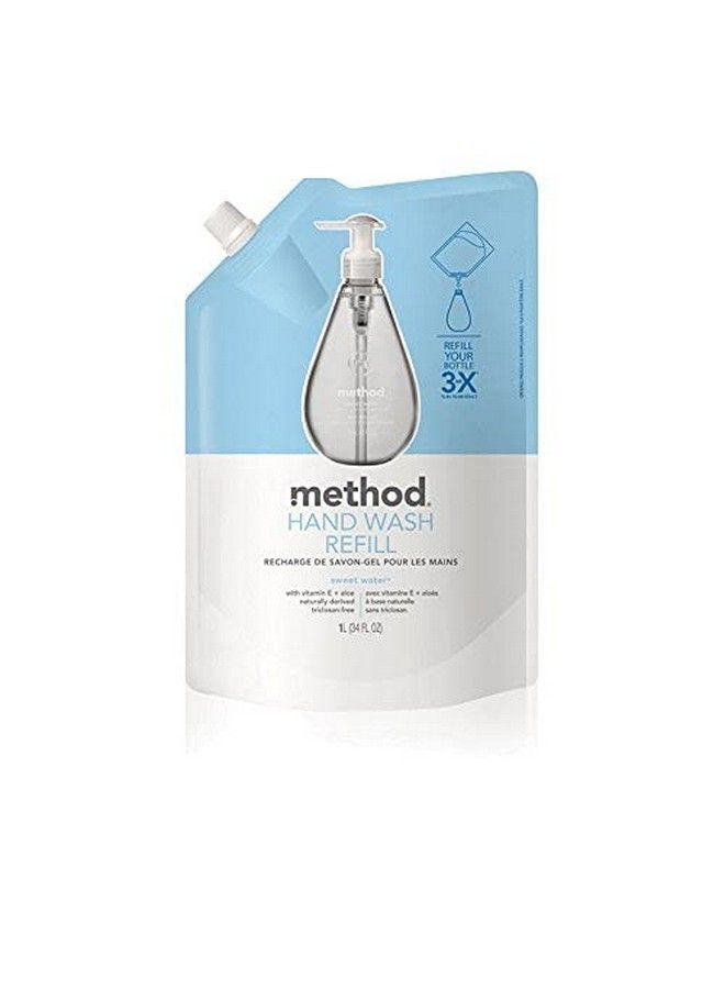 Method Gel Hand Wash 34 Oz Sweet Water - Image 1