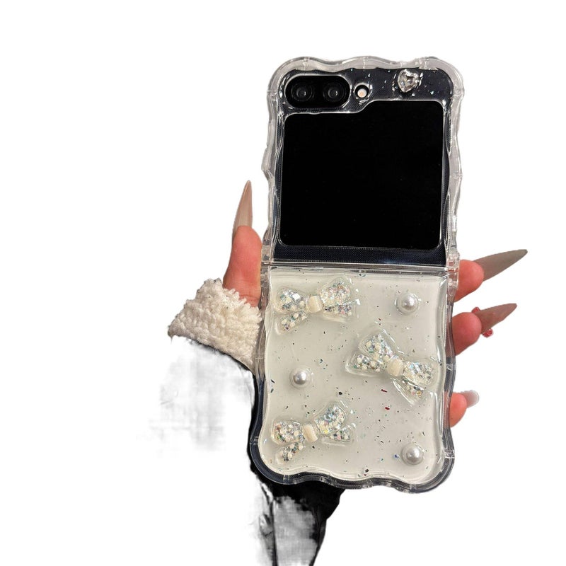 غطاء واقي | Butterfly | مقاوم للصدمات لـ Samsung Galaxy Z Flip 5 - Image 1