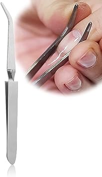 Brrnoo Rotekt Gel Nail Acrylic Nails Shaping Tweezer Clip Nail Art Tool Stainless Steel Ccurve Nail Pinching Tool Magic Wand Acrylic Gel Tips - Image 1