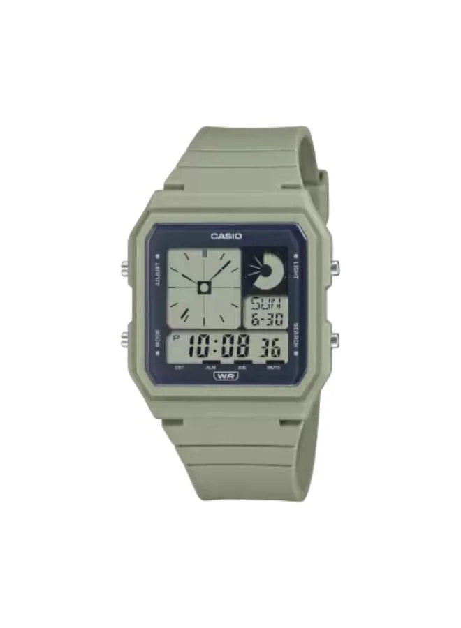 CASIO Men's Resin Digital Watch LF-20W-3ADF - 33.7 mm