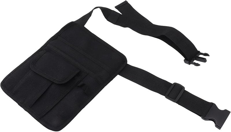Adjustable Canvas Waist Pouch For Servers Bartenders With Multiple Pockets - Image 5