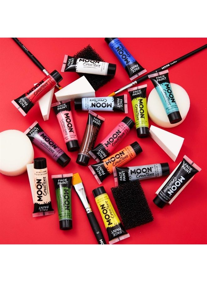 Moon Creations Face & Body Paint by Moon Creations - 0.40fl oz - White - Image 3