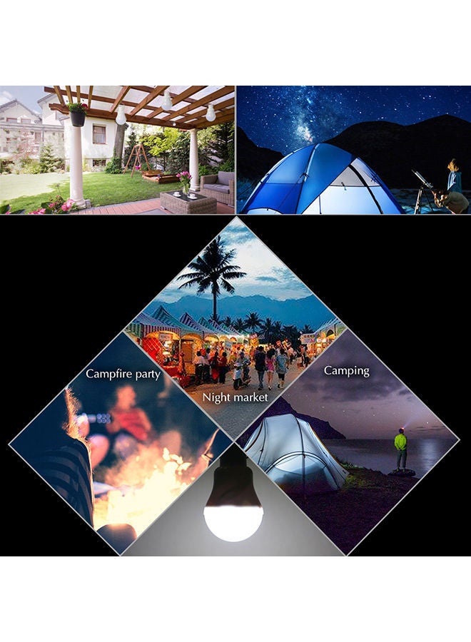 نيبمينينت مصباح LED يعمل بالطاقة الشمسية أسود/ أبيض 12.8 X 7 6.5Ø³Ù†ØªÙŠÙ…ØªØ±  - Image 4