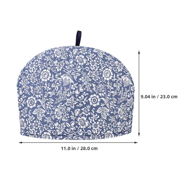 Insulated Teapot Hood Rectangular Cotton Cloth Cover For Tea Time Home Use 1Set - Image 2