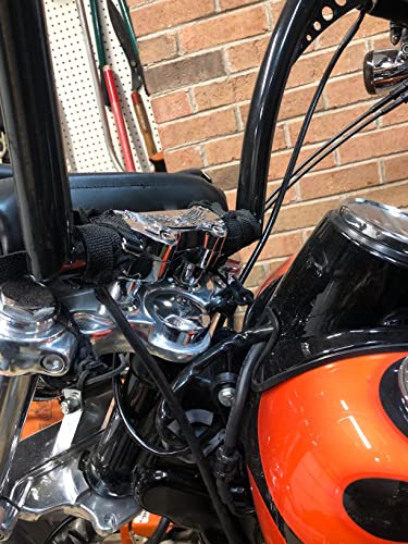 Dasen Handlebar Riser Damper Bushing Kit Compatible with Harley Sportster 1973-2023 Softail Dyna FXR 1973-2017 - Image 3