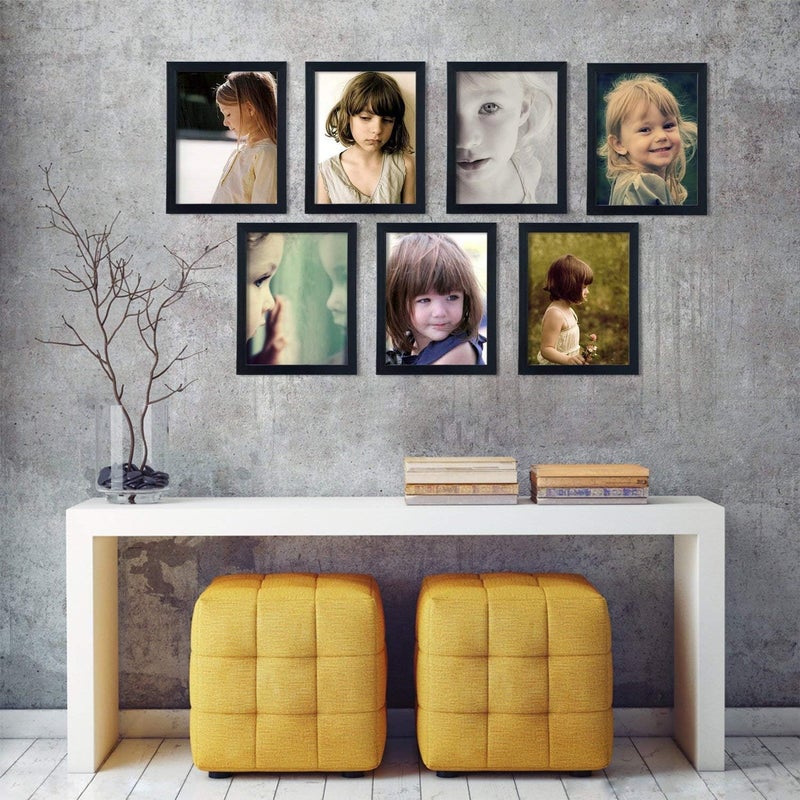 Art Street Art Street A4 Size Certificate, Document Photo frames Set Of 10 For Home Decoration, Living Room, Office Decoration (Black, Size: 8" x 12")  - Image 3