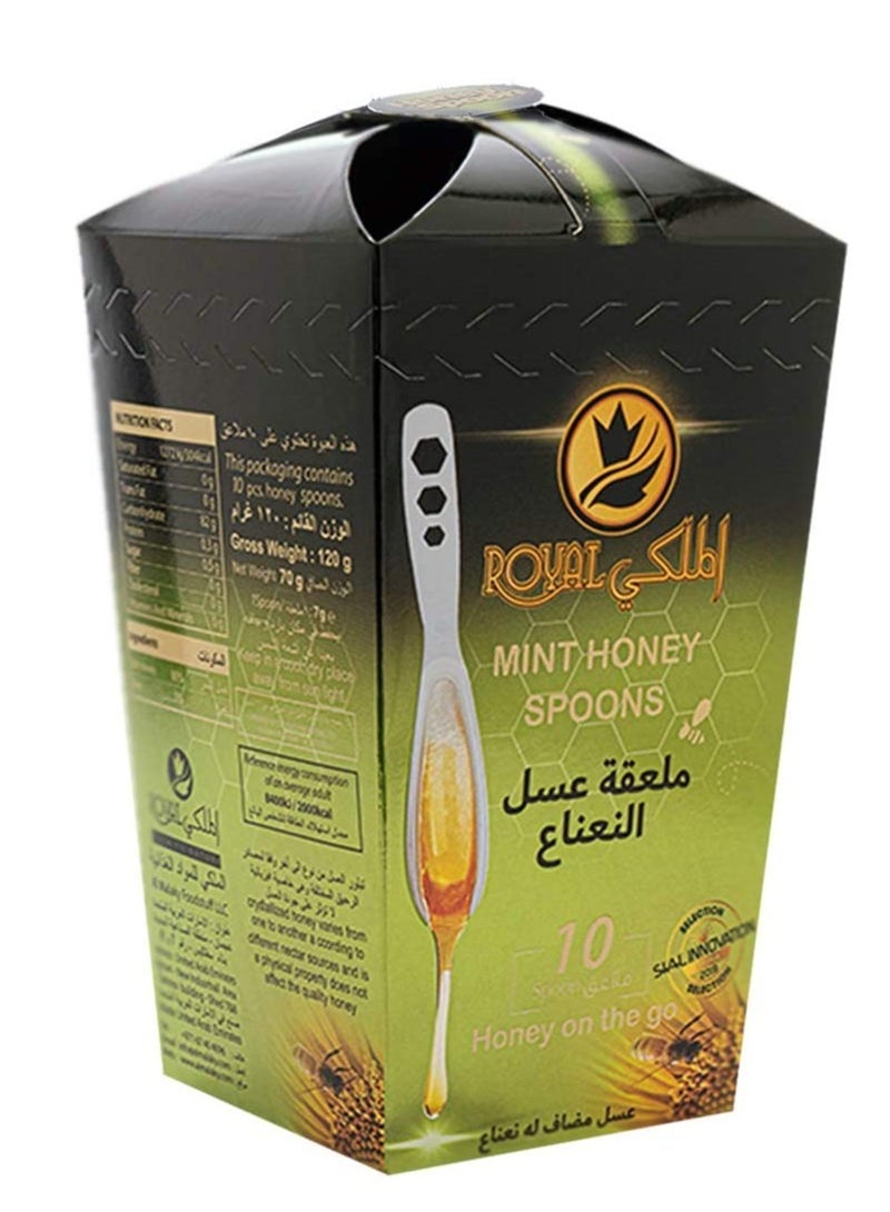 الملكي رويال ملاعق عسل النعناع 20 ملعقة - Image 2