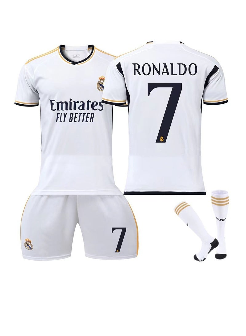No.7  Football Jersey Set With Socks  - Image 1