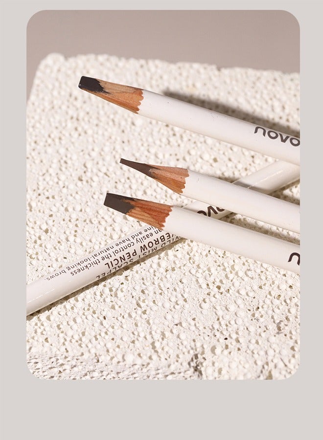 نوفو مقاومة للماء طويلة الأمد الحاجب قلم رصاص 03Natural Brown - Image 3