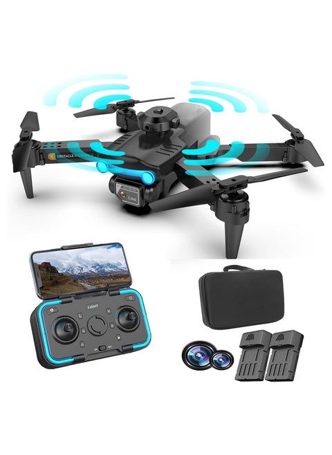 H8 Drone 4K HD Dual Camera 2.4G Wifi Optical Flow Positioning Obstacle Avoidance Aerial Mini Drone Toy Foldable Quadcopter