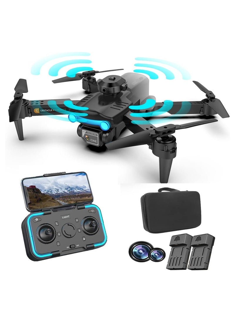DubaiGallery - H8 Drone 4K HD Dual Camera 2.4G Wifi Optical Flow Positioning Obstacle Avoidance Aerial Mini Drone Toy Foldable Quadcopter - Image 1