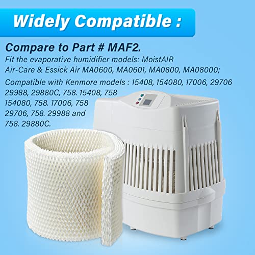 Pokin MAF2 Super Wick Humidifier Filter, for Aircare/Essick Air/Moist Air Humidifier MA0600, MA0601, MA0800, MA08000, Kenmore 5408,154080,32 15508 Filters, Humidifier Replacement Wicks - 2-Pack - Image 4