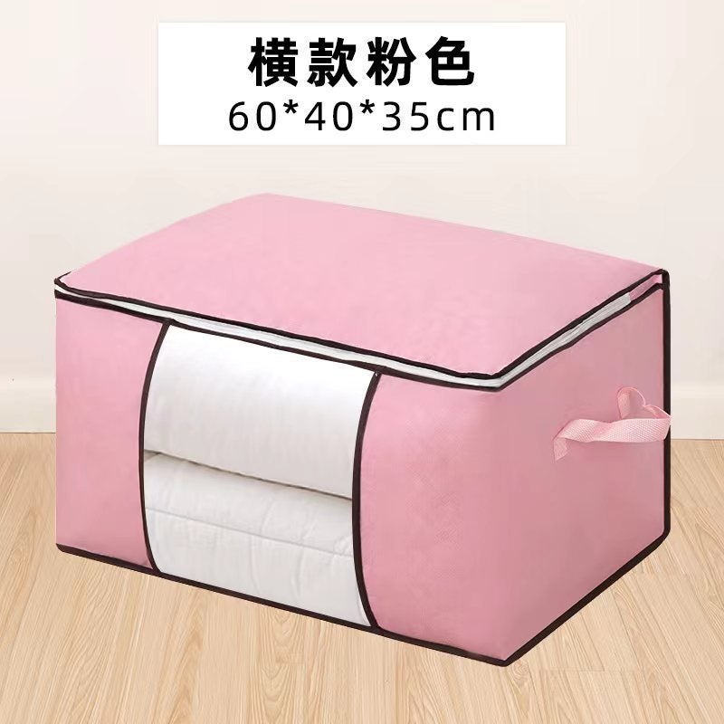 Storage Bag Moisture-Proof Mildew-Proof Clothes Quilt Finishing Bag Quilt Clothes Cloth Bag Moving Packing Bag Artifact - Image 4