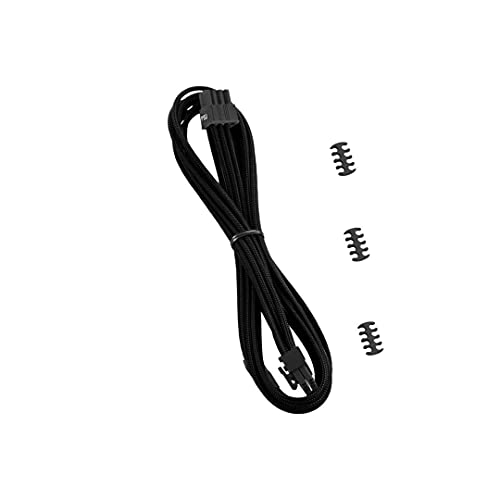 CableMod RT-Series Classic ModMesh Sleeved 8-pin PCI-e Cable for ASUS/Seasonic/Phanteks Revolt (White, 60cm) - Image 1